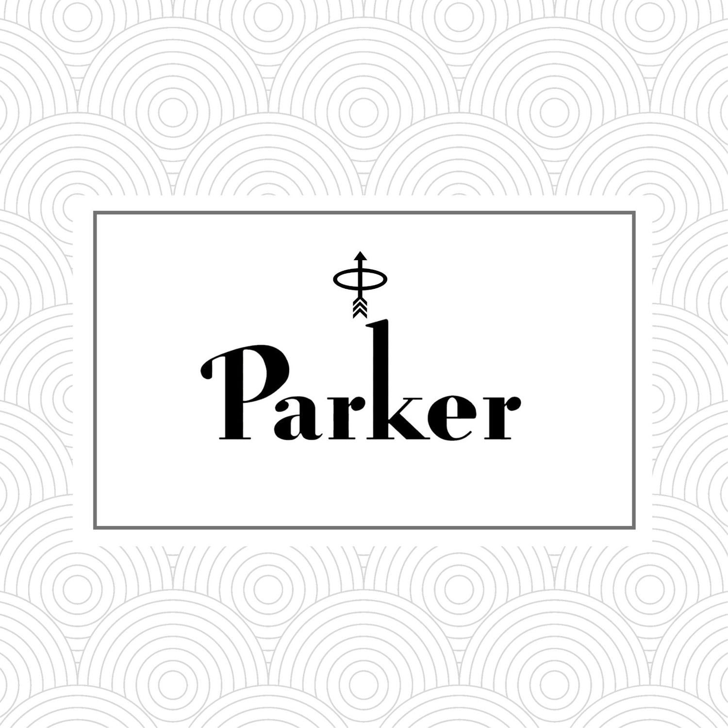 Parker Pen on stand