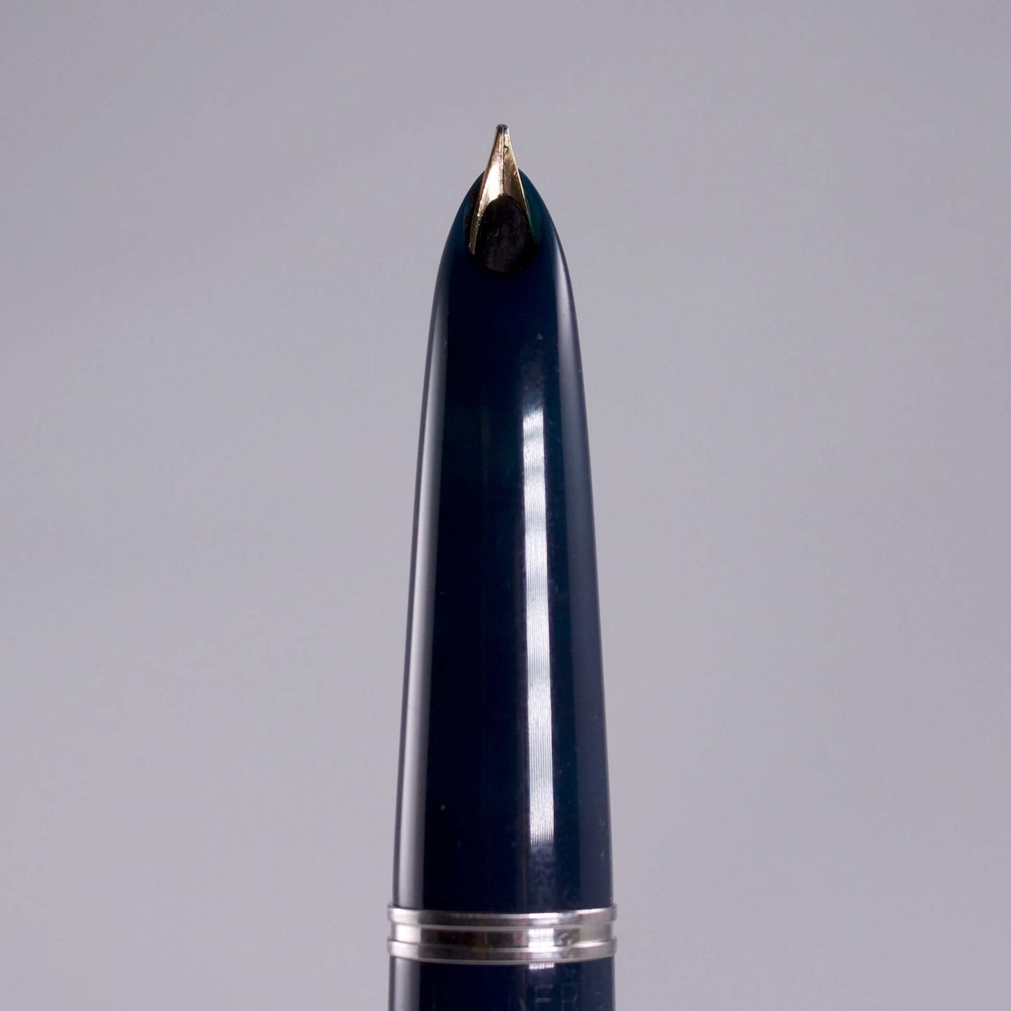 Parker 51 Vacumatic, Cedar Blue, Fine 14K gold nib Parker 51 Fountain Pen Ozark Pen Shop