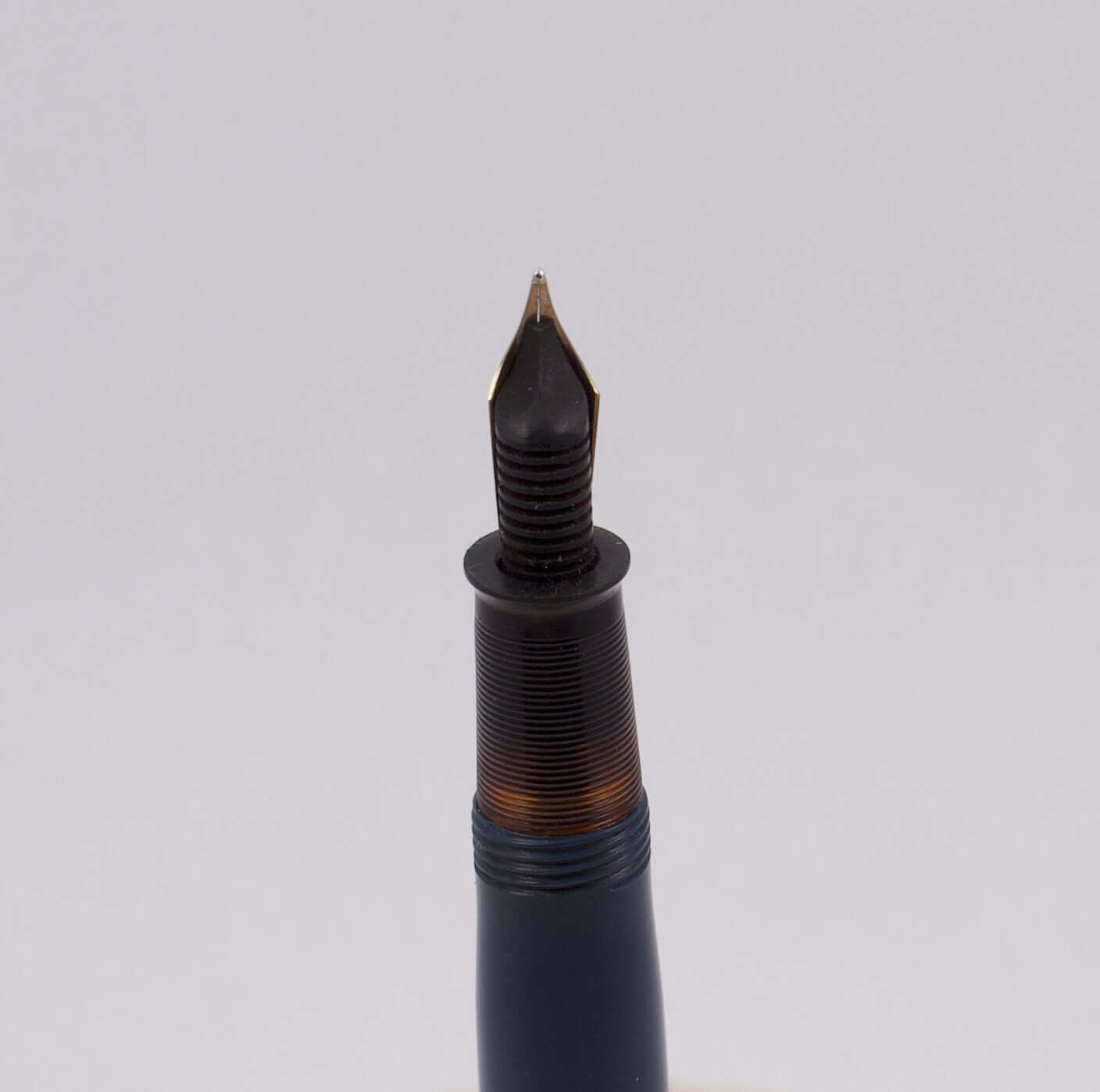 Sheaffer Craftsman Fountain Pen, Touchdown Filler, Persian Blue, Medium 14K Gold Fine Nib Ozark Pen Shop