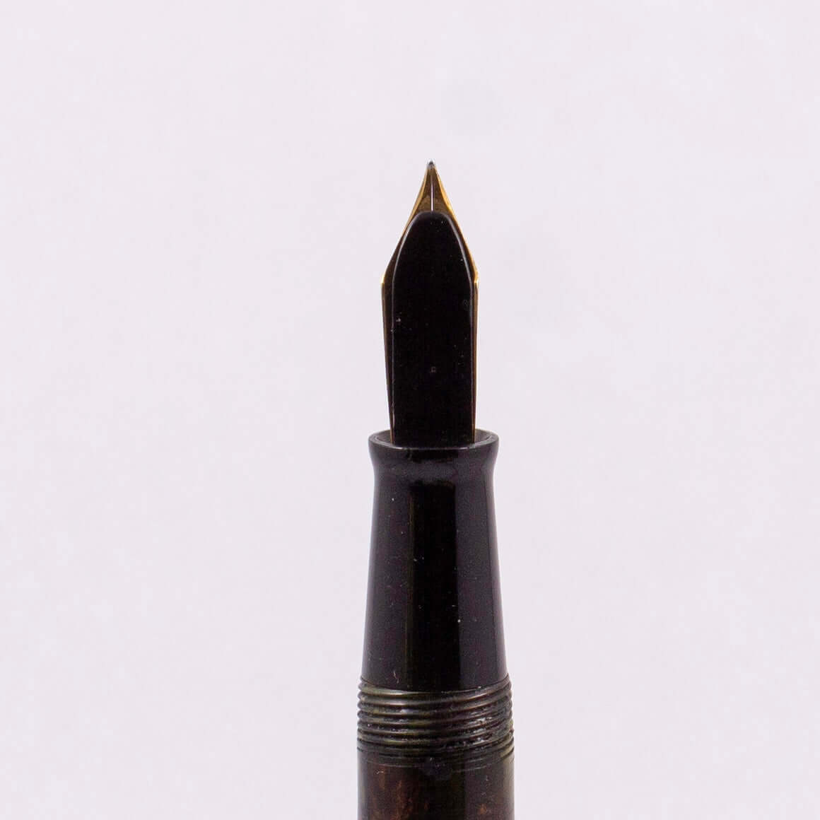 Waterman 94 Restored Fountain Pen, Moss-Agate, Fine Rigid Keyhole Nib Waterman's Ozark Pen Shop