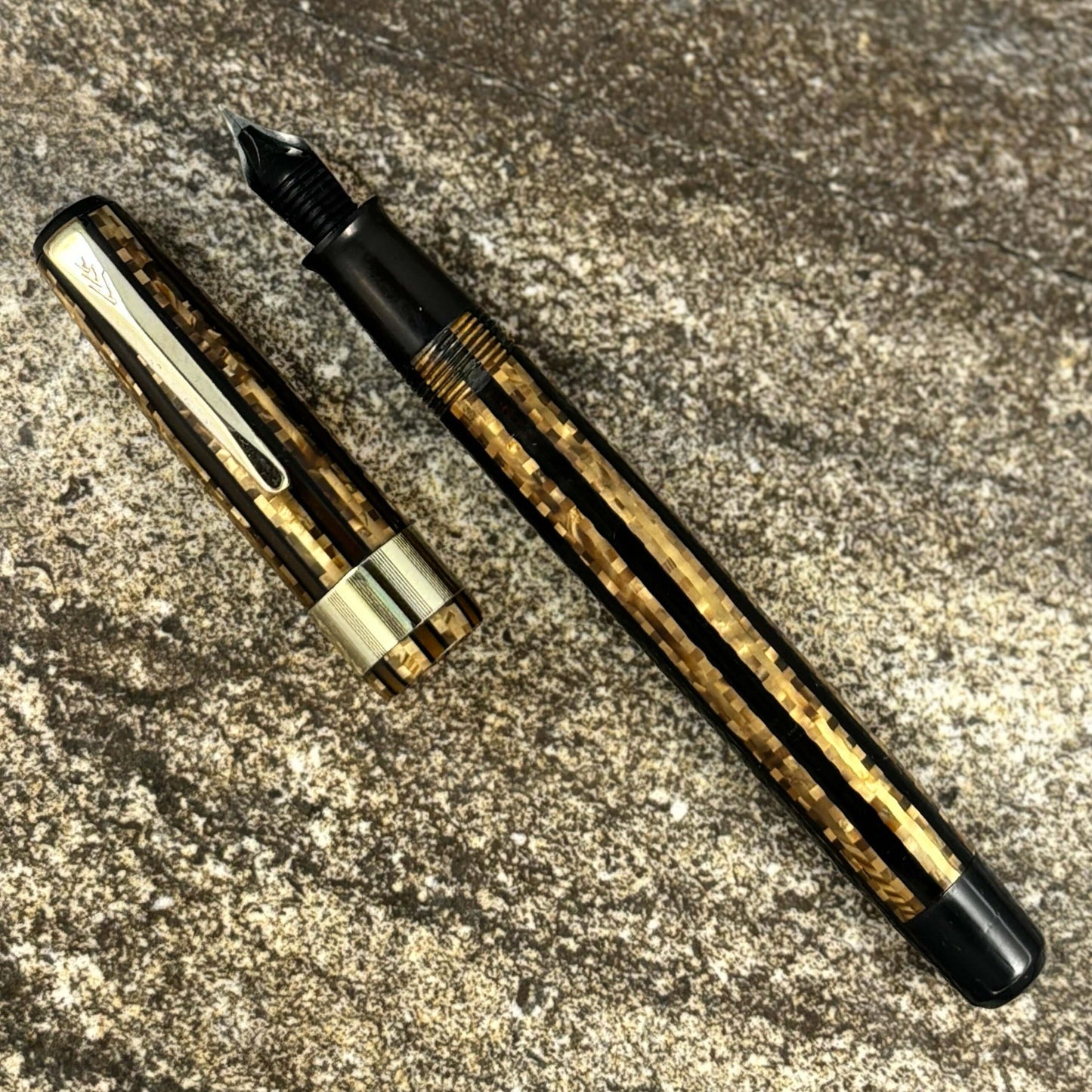 Sheaffer WASP Clipper, a Sheaffer Sub-Brand, All Restored Vac-fil, Two-tone WASP Nib Ozark Pen Shop