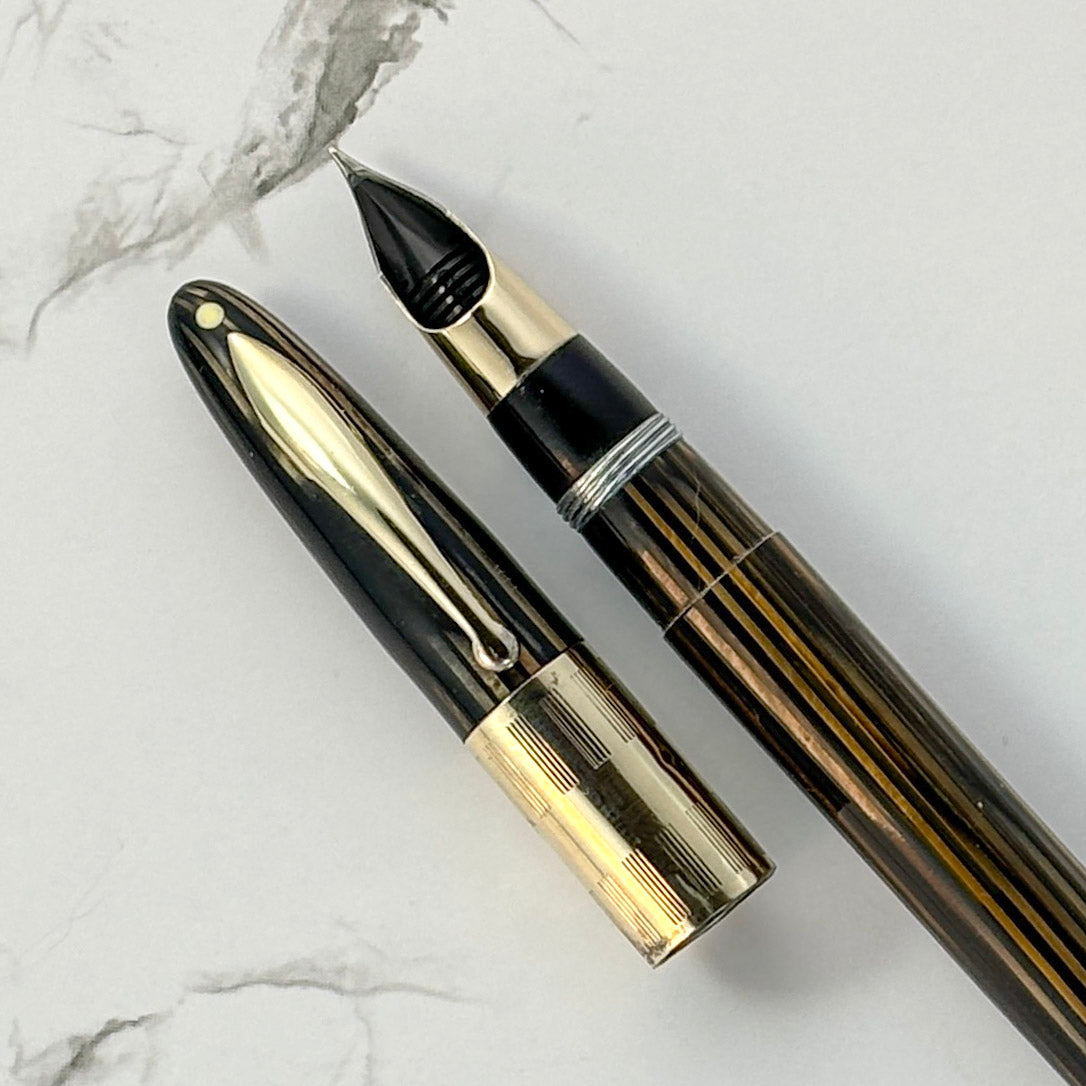 1940s Sheaffer Triumph with an Extra Wide Cap Band  Ozark Pen Shop