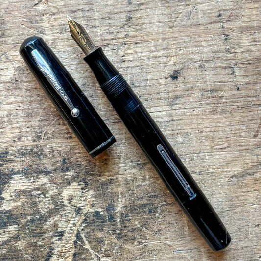Restored Waterman JR Black with Chrome Trim