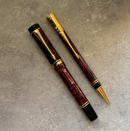 Parker Duofold International Fountain Pen/Pencil Set