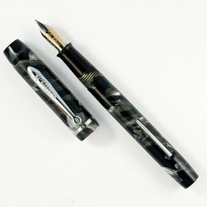 Restored Sheaffer Balance, JR Grey Pearl Fountain Pen