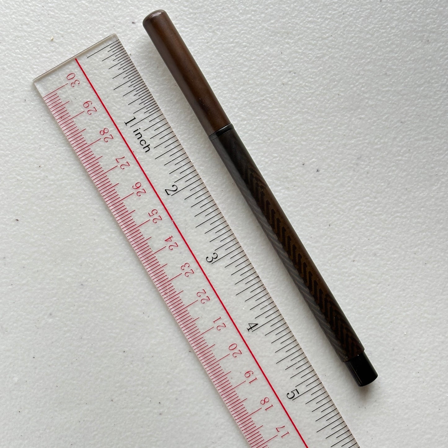 Waterman 2 Eyedropper, Black Chased Hard Rubber