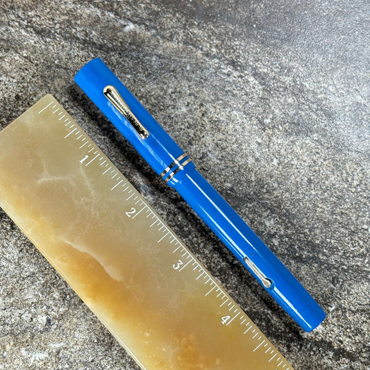 Conklin Economy Line, Blue Lever Filler, Flexible 14K nib Ozark Pen Shop