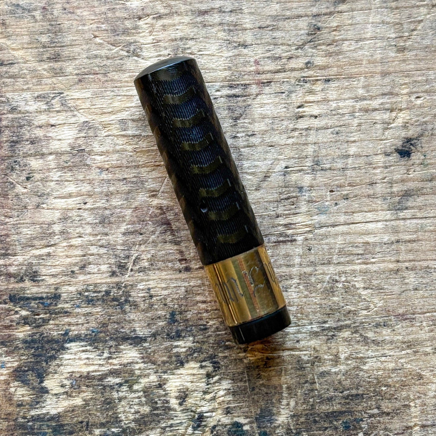 Waterman 52V Black Hard Rubber, Gold-Filled Trim, Flexy 14K Waterman Nib