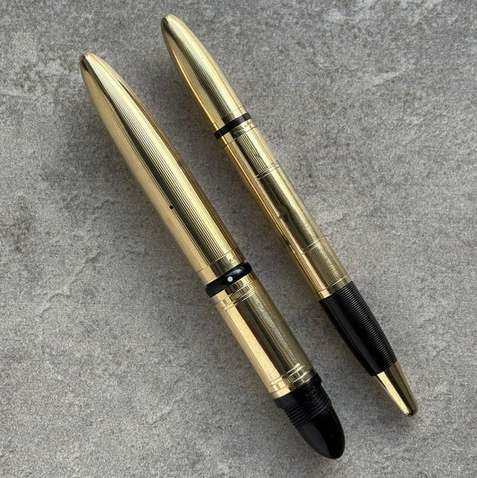 Sheaffer Tuckaway Set, First Edition, Gold-filled