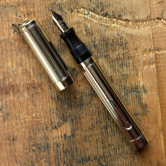 Sheaffer Flat Top, Ring Top, Gold-filled Overlay