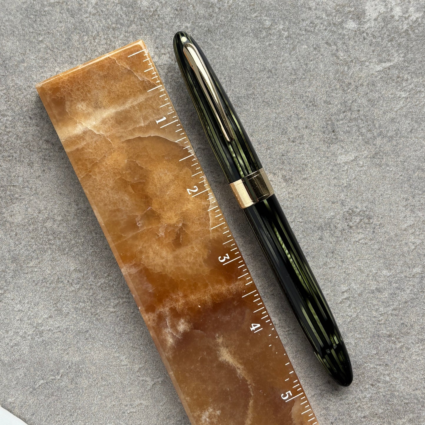 Sheaffer Valiant, Marine Green, Restored Fountain Pen