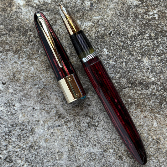 Sheaffer Triumph Lifetime Fountain Pen, Carmine Red