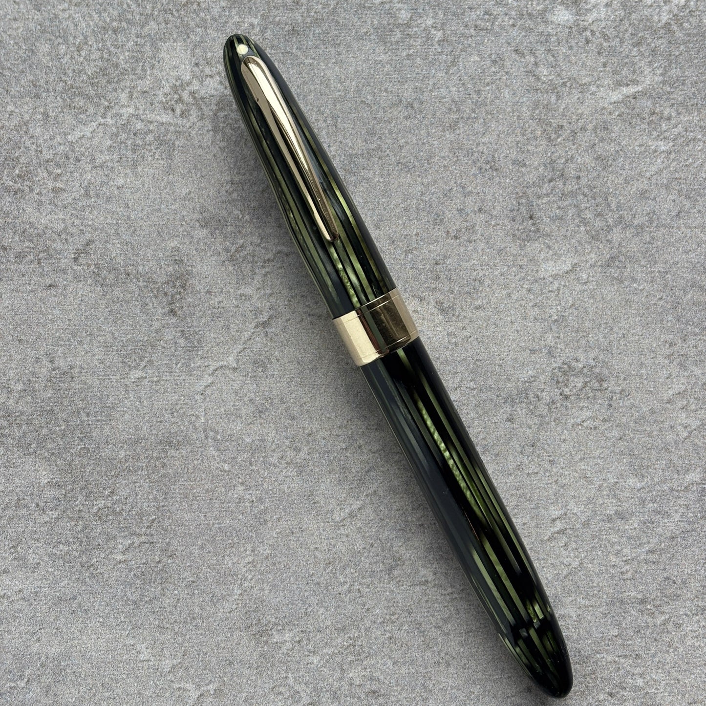 Sheaffer Valiant, Marine Green, Restored Fountain Pen