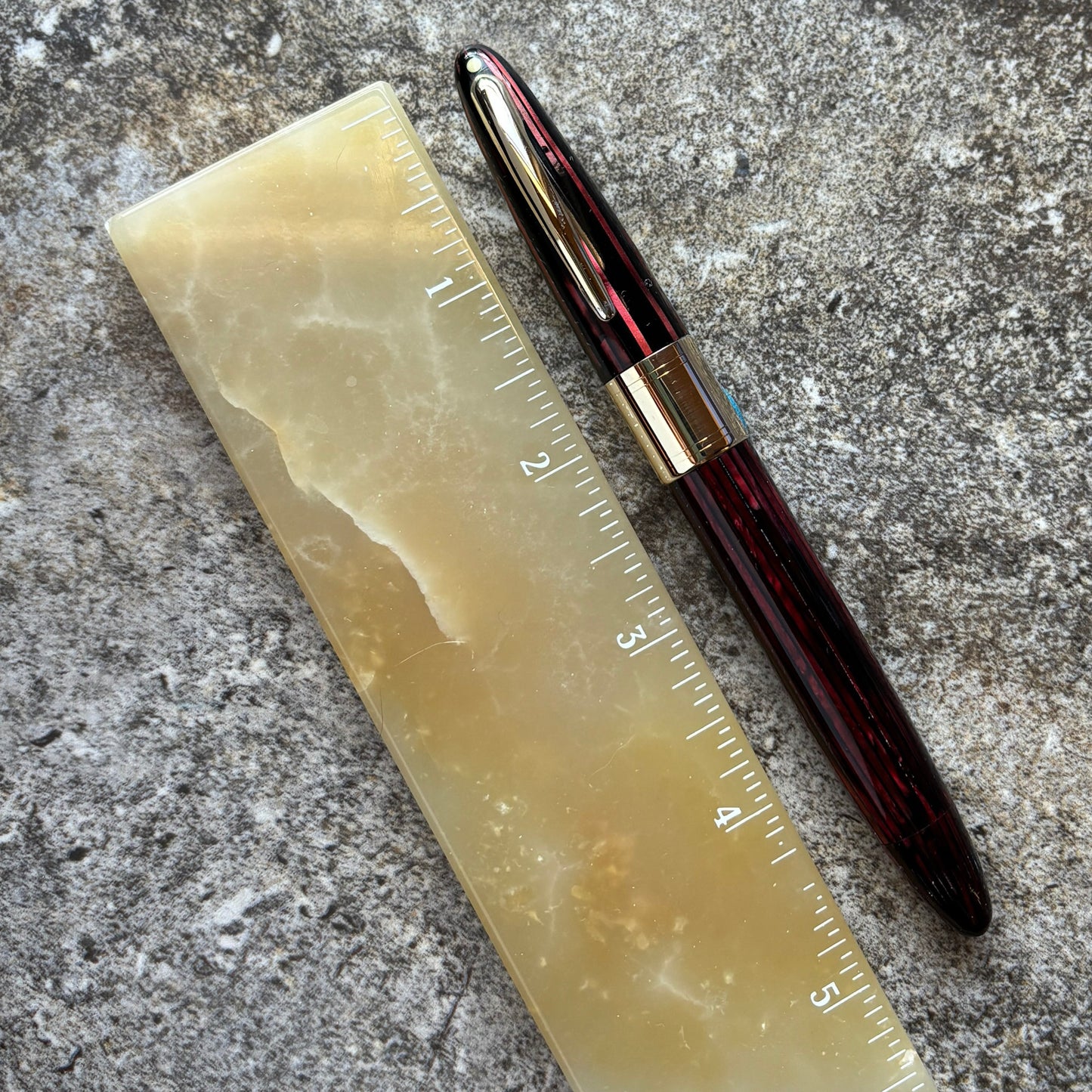 Sheaffer Triumph Lifetime Fountain Pen, Carmine Red