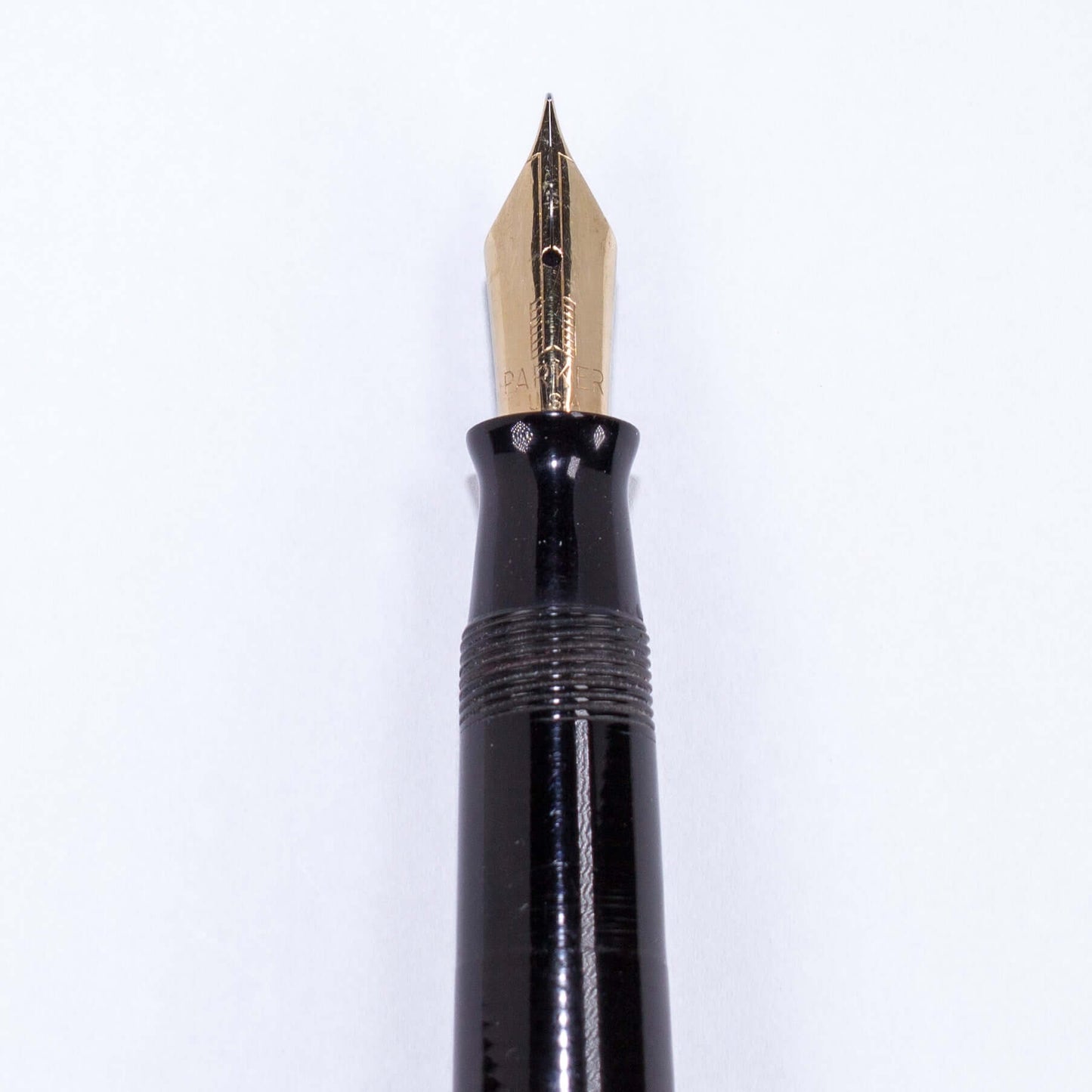 Parker Vacumatic Debutante Vintage Fountain Pen, 14K Fine Nib. Ozark Pen Shop