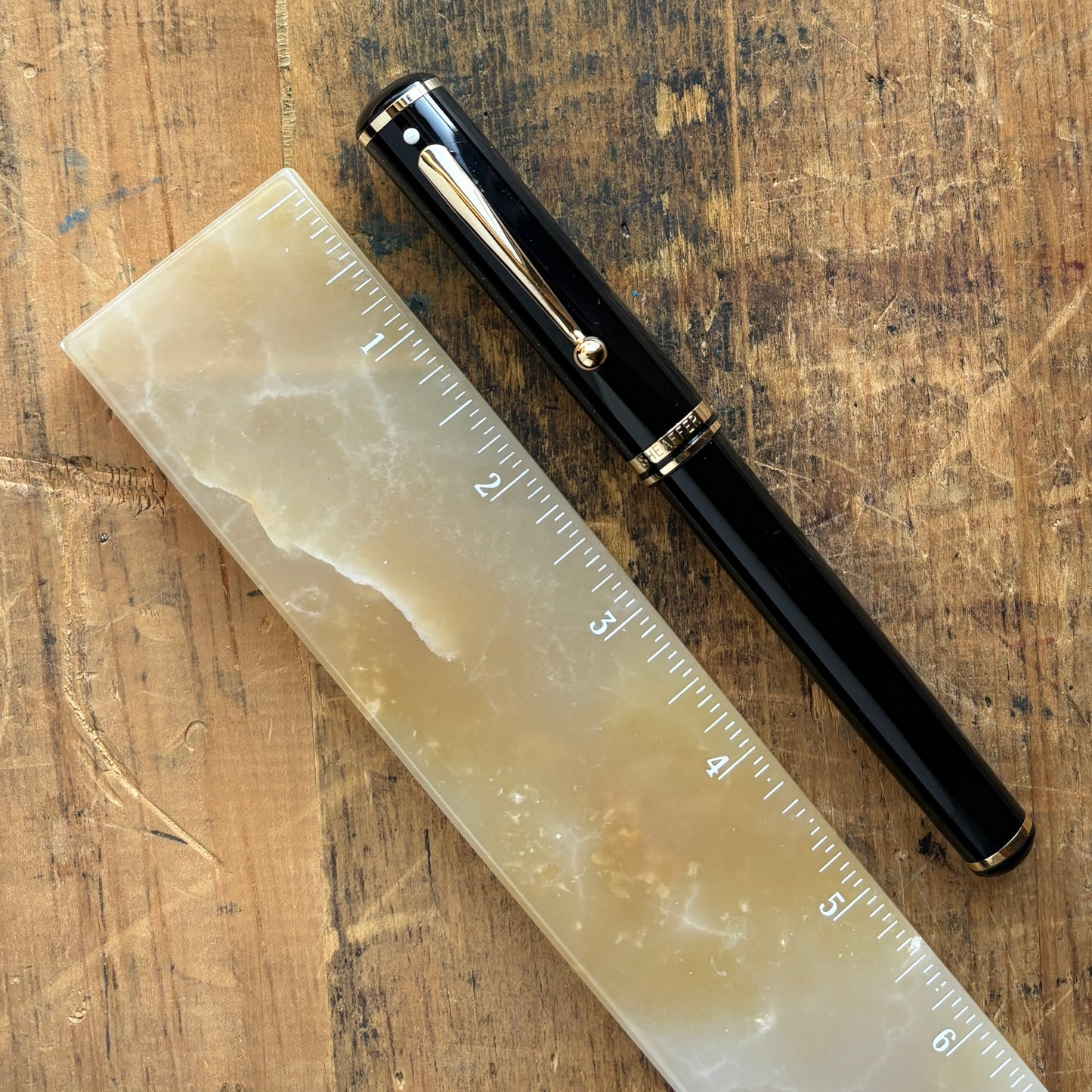 Sheaffer Connaisseur, Black with Gold-filled Trim