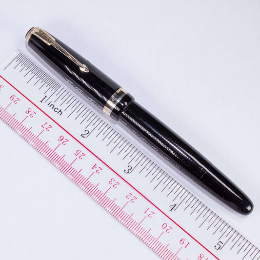 Parker Vacumatic Debutante Vintage Fountain Pen, 14K Fine Nib. Ozark Pen Shop