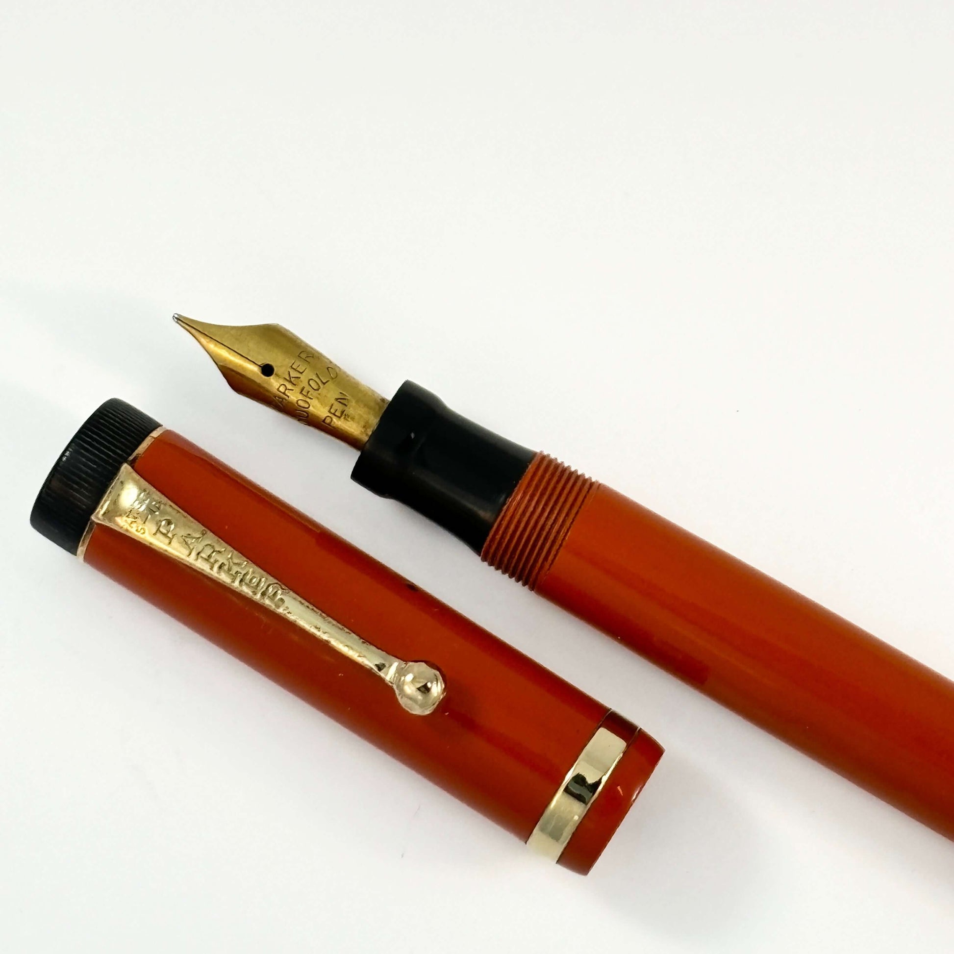 Parker Duofold Junior Fountain Pen, Fully Restored  Ozark Pen Shop