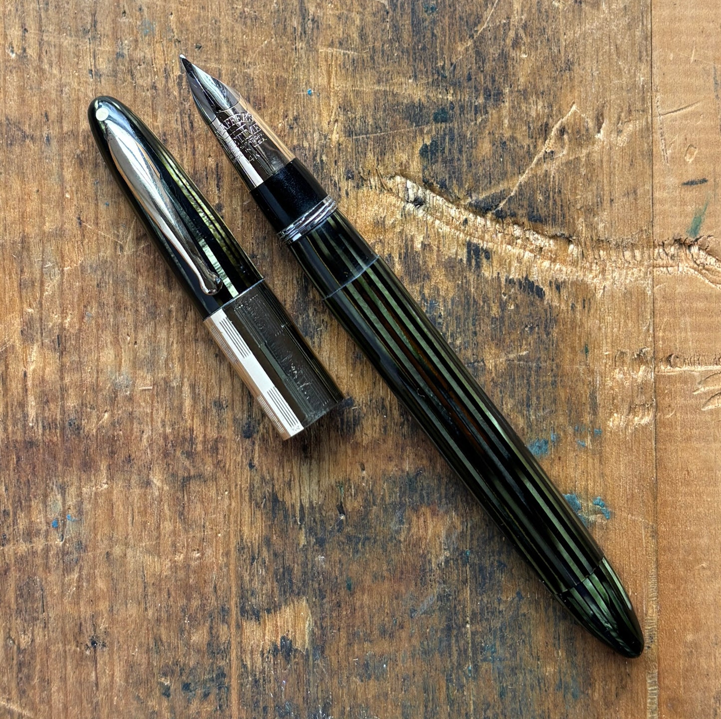 Sheaffer Triumph Vacuum-fil, Marine Green