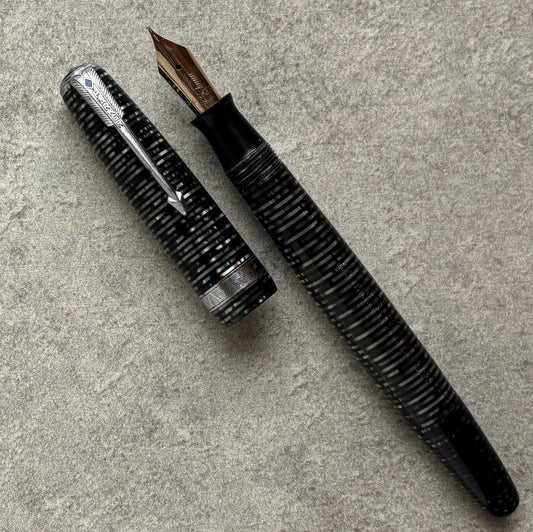 Parker Vacumatic Major, Silver Pearl