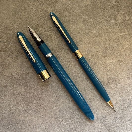 Sheaffer Snorkel Statesman Fountain Pen/Pencil Set