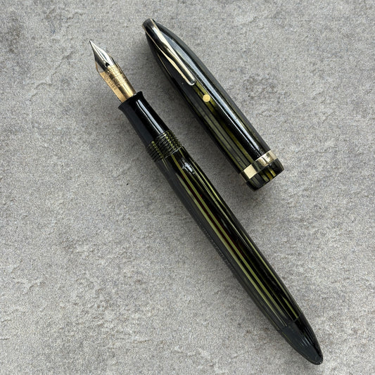 Sheaffer Balance, Military Clip, Marine Green