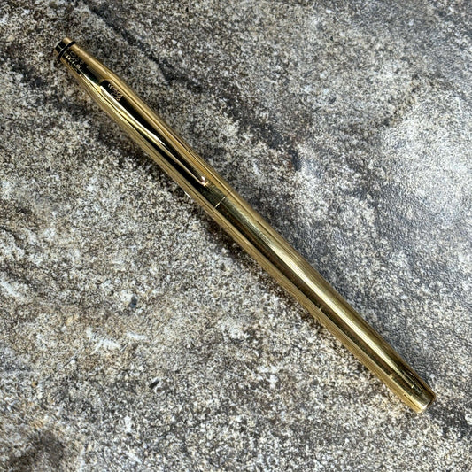 Cross Century II, 18K Gold Filled Cap and Barrel, 14K Gold Medium Nib Ozark Pen Shop