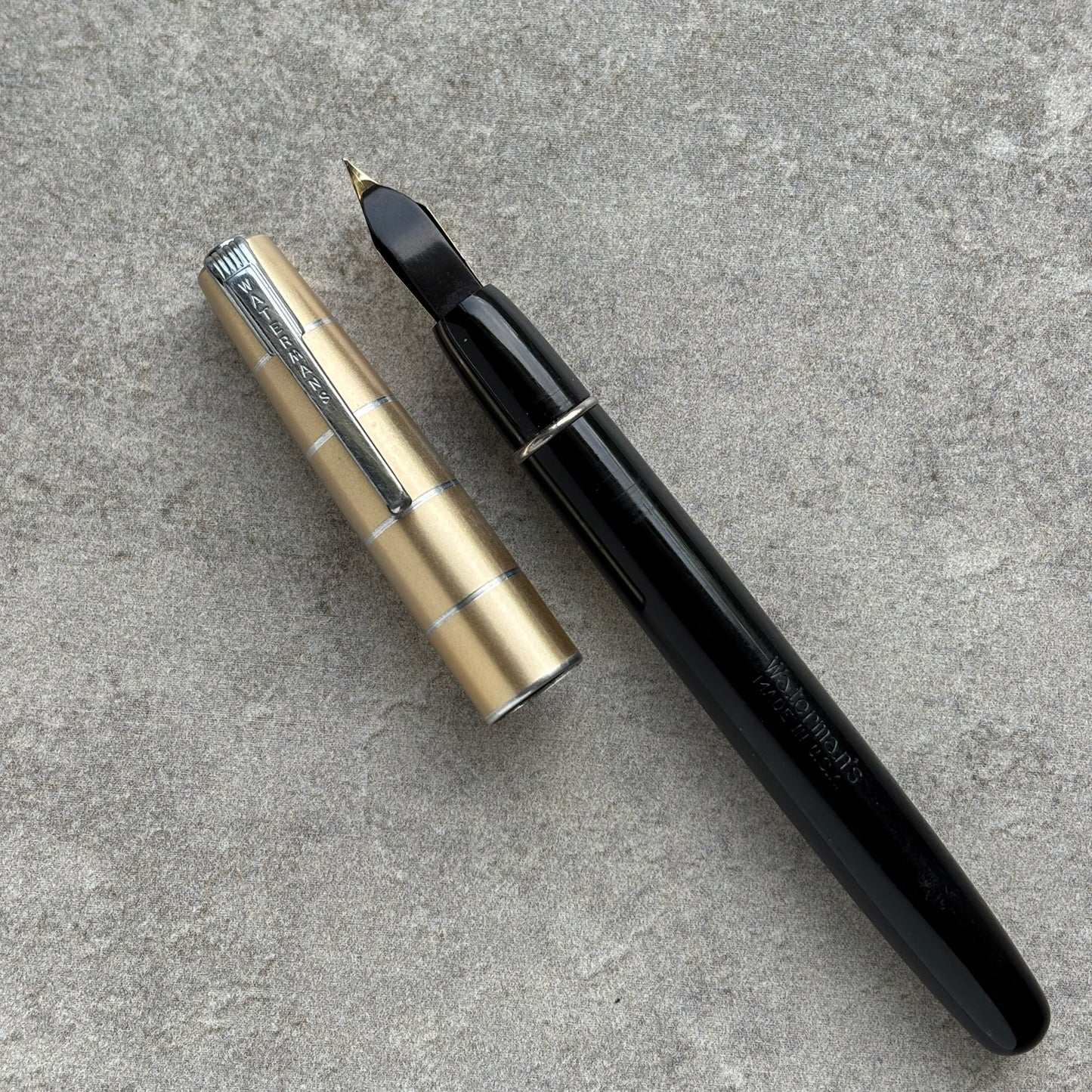 Restored Waterman Crusader Fountain Pen