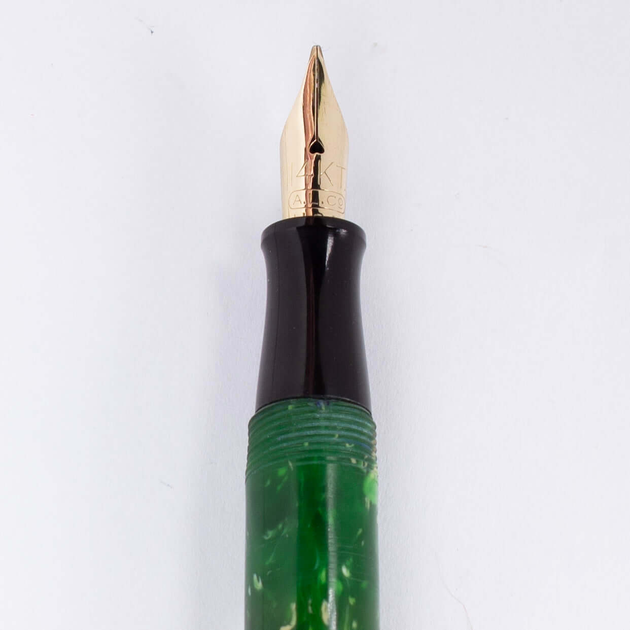 Aikin Lambert "Mercantile" Fountain Pen/Pencil Set, Jade Green, Flex Nib  Ozark Pen Shop