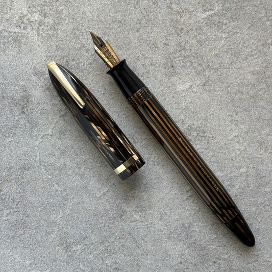 Golden Brown Sheaffer Balance, Military Clip