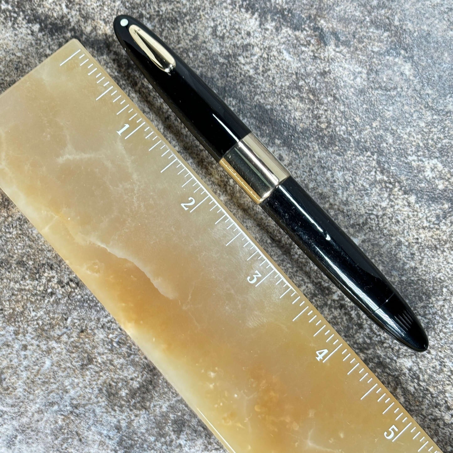 Sheaffer Tuckaway Autograph Cap. Solid 14K clip and Cap Band. 14K Gold Triumph Nib Ozark Pen Shop