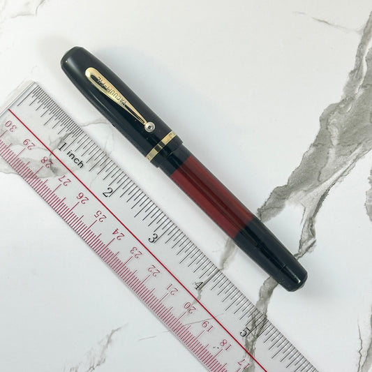 Sheaffer Sub Brand "Vacuum Fil" Black with Gold-filled Trim and Feathertouch #5 nib Sheaffer sub brand Ozark Pen Shop