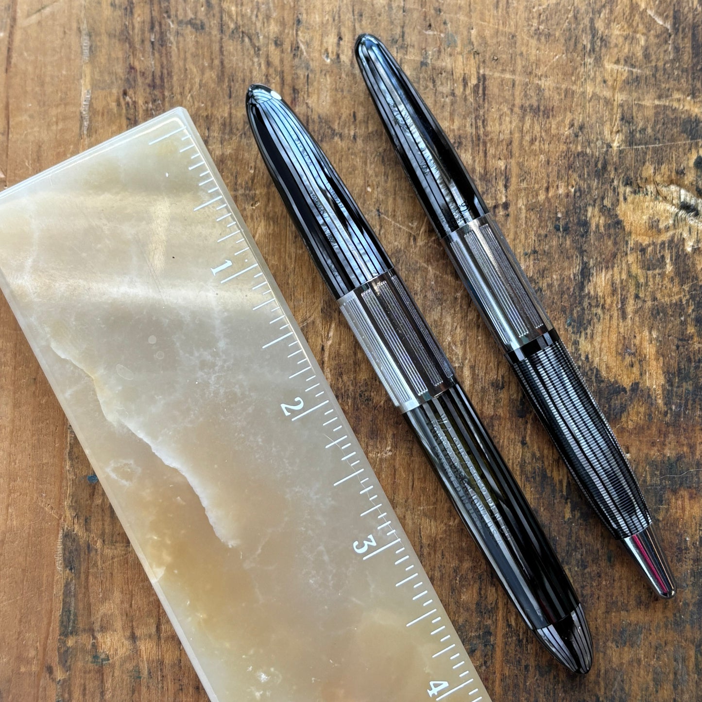 Sheaffer Tuckaway Pen/Pencil Set, Gray Pearl