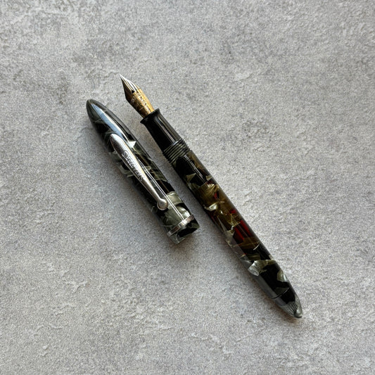 Sheaffer Balance, Vac Filler, Two-Tone Feather Touch Nib