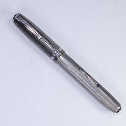 Esterbrook J Fountain Pen, Pearl Grey, Lever Filler, #1554 Firm Medium Fine Nib Ozark Pen Shop