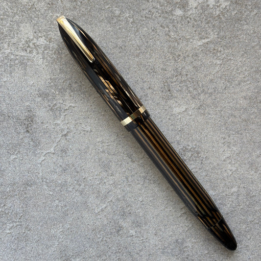 Golden Brown Sheaffer Balance, Military Clip