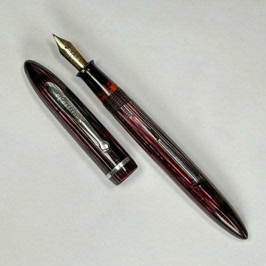 Sheaffer Jr. Balance, Short-Slender Girth, Lever Filler, Rose Glow Ozark Pen Shop