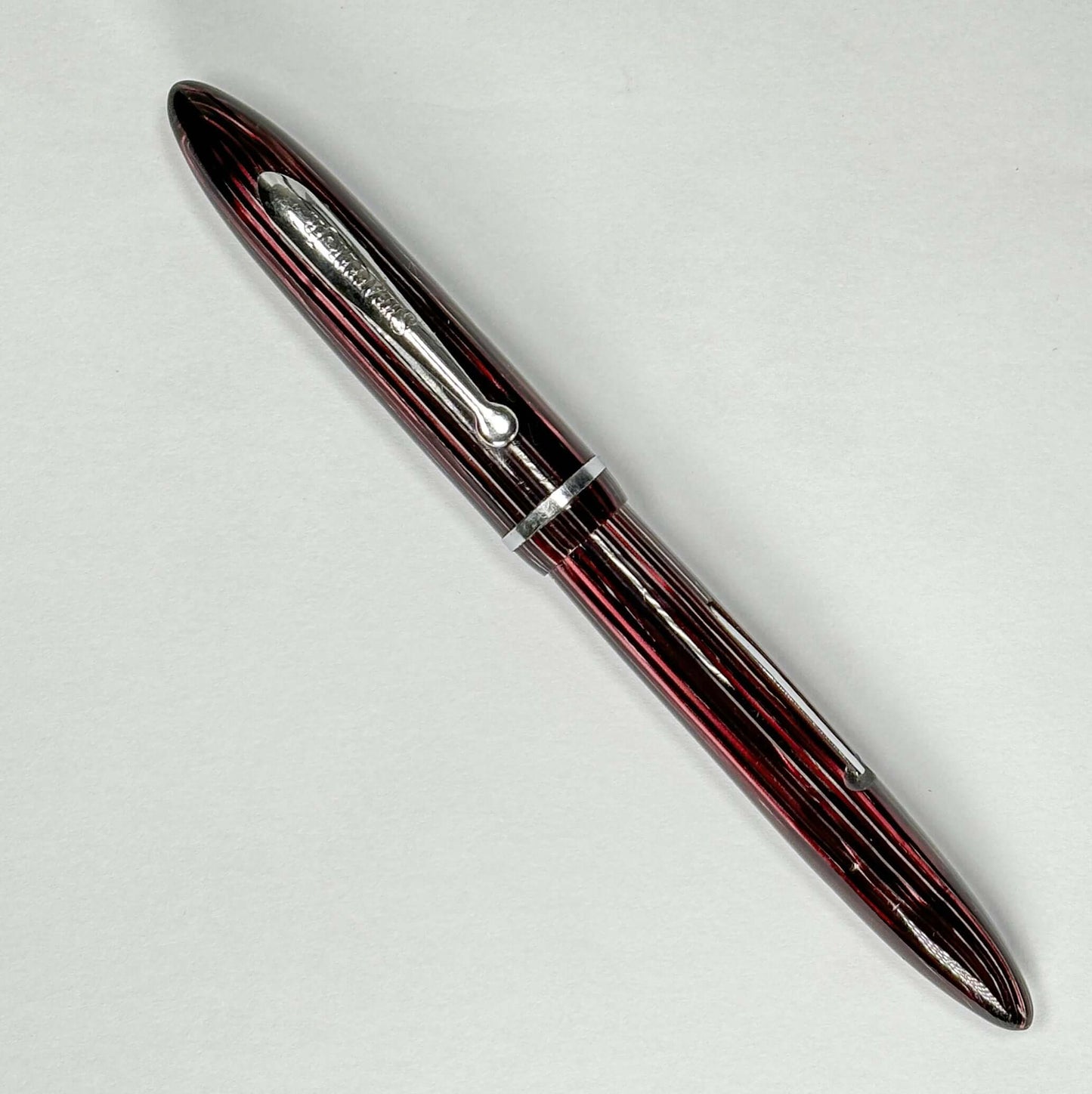Sheaffer Jr. Balance, Short-Slender Girth, Lever Filler, Rose Glow Ozark Pen Shop