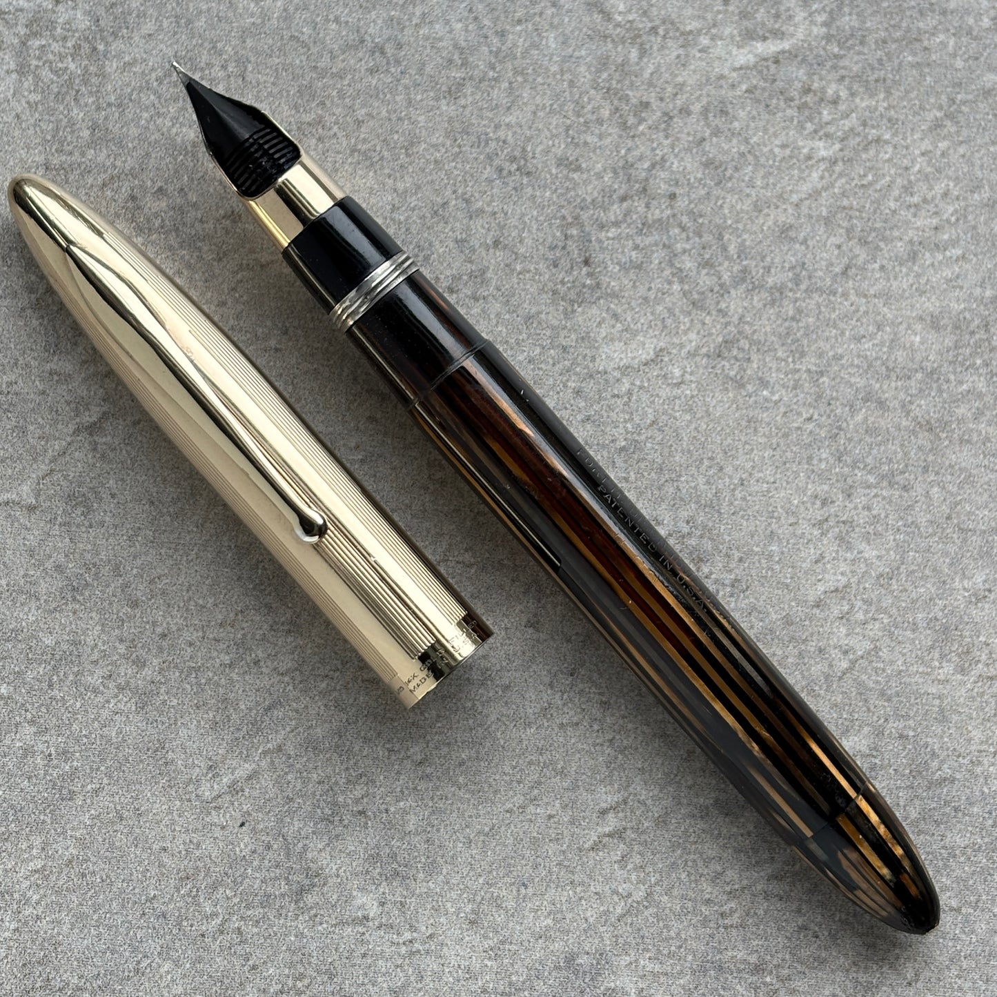 Sheaffer Crest, Golden Brown with Gold Filled Cap
