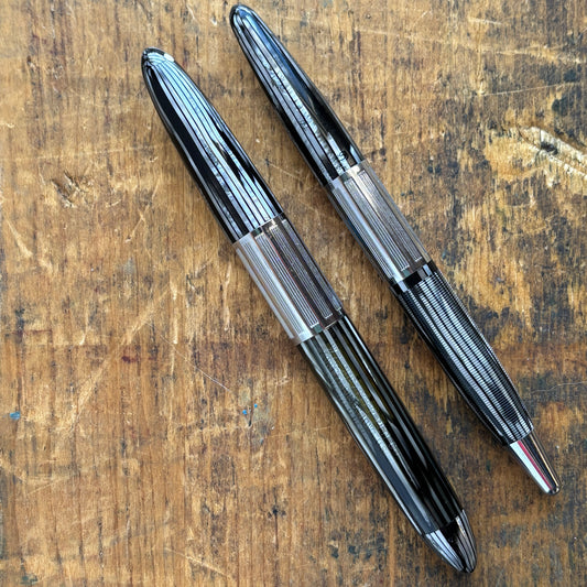 Sheaffer Tuckaway Pen/Pencil Set, Gray Pearl
