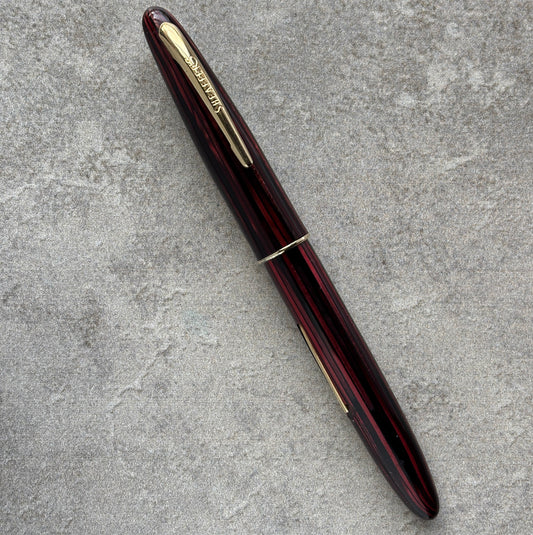 Sheaffer Admiral Lever fil; Carmine Red