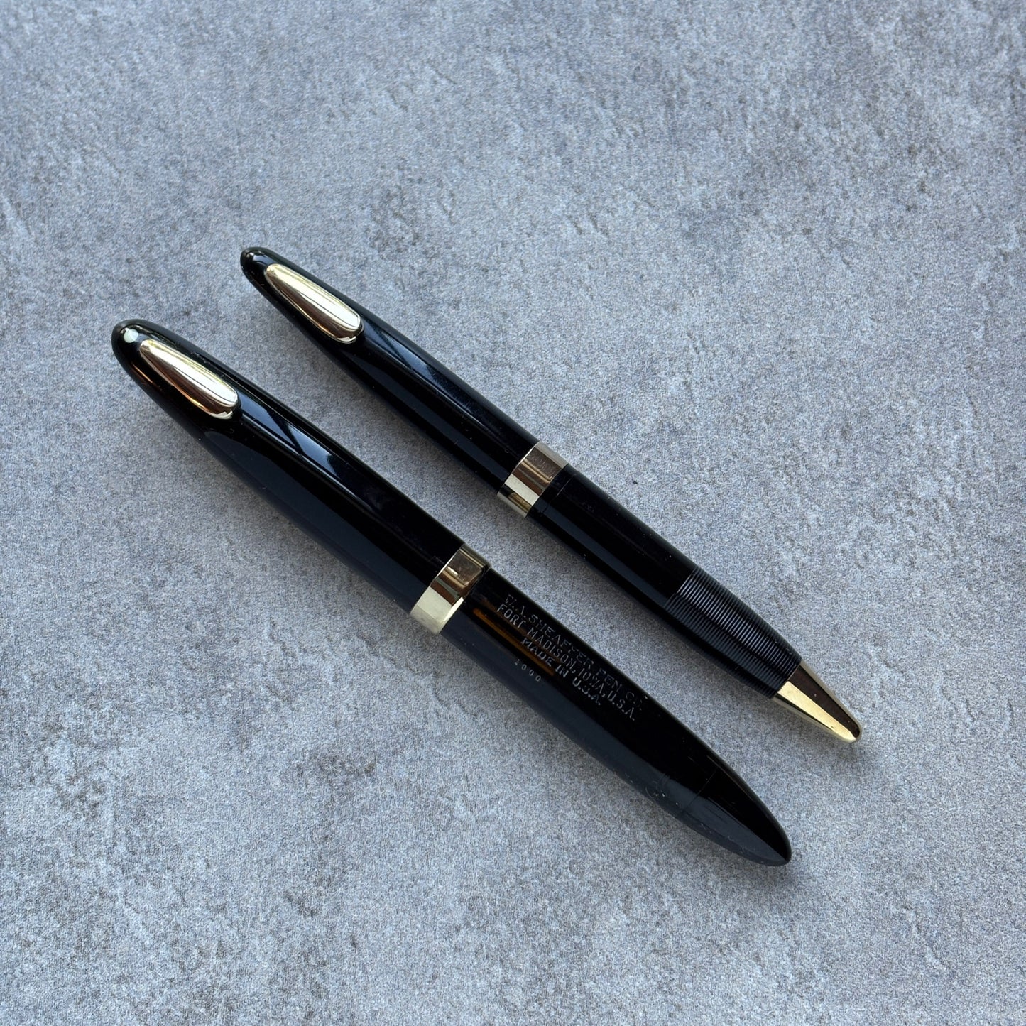 Sheaffer Tuckaway 1000, Fountain Pen/Pencil Set, Black