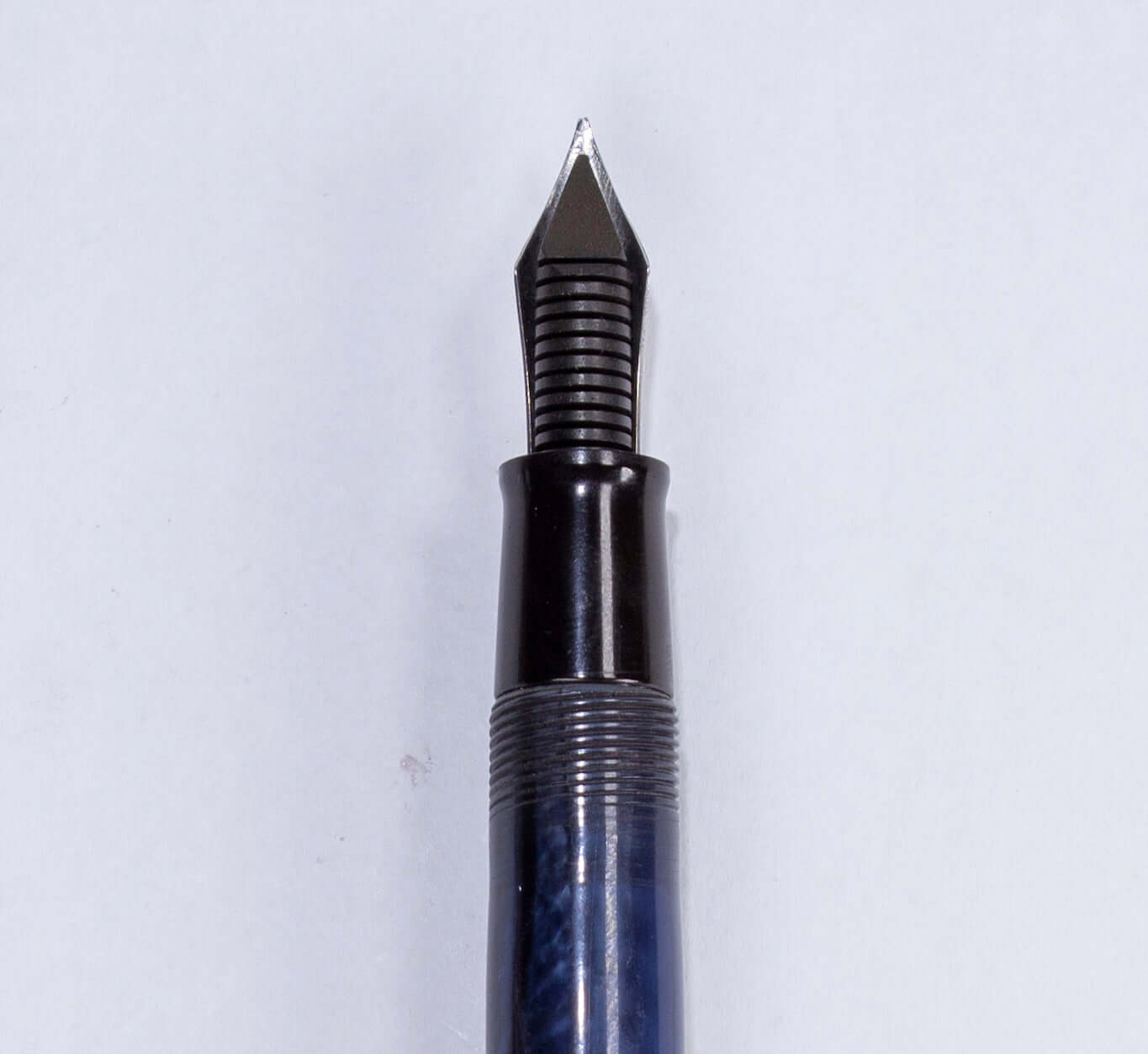 Esterbrook Model SJ Fountain Pen in Cobalt Blue, Restored Lever Filler, #9556 Fine nib, Double Jewel Ozark Pen Shop