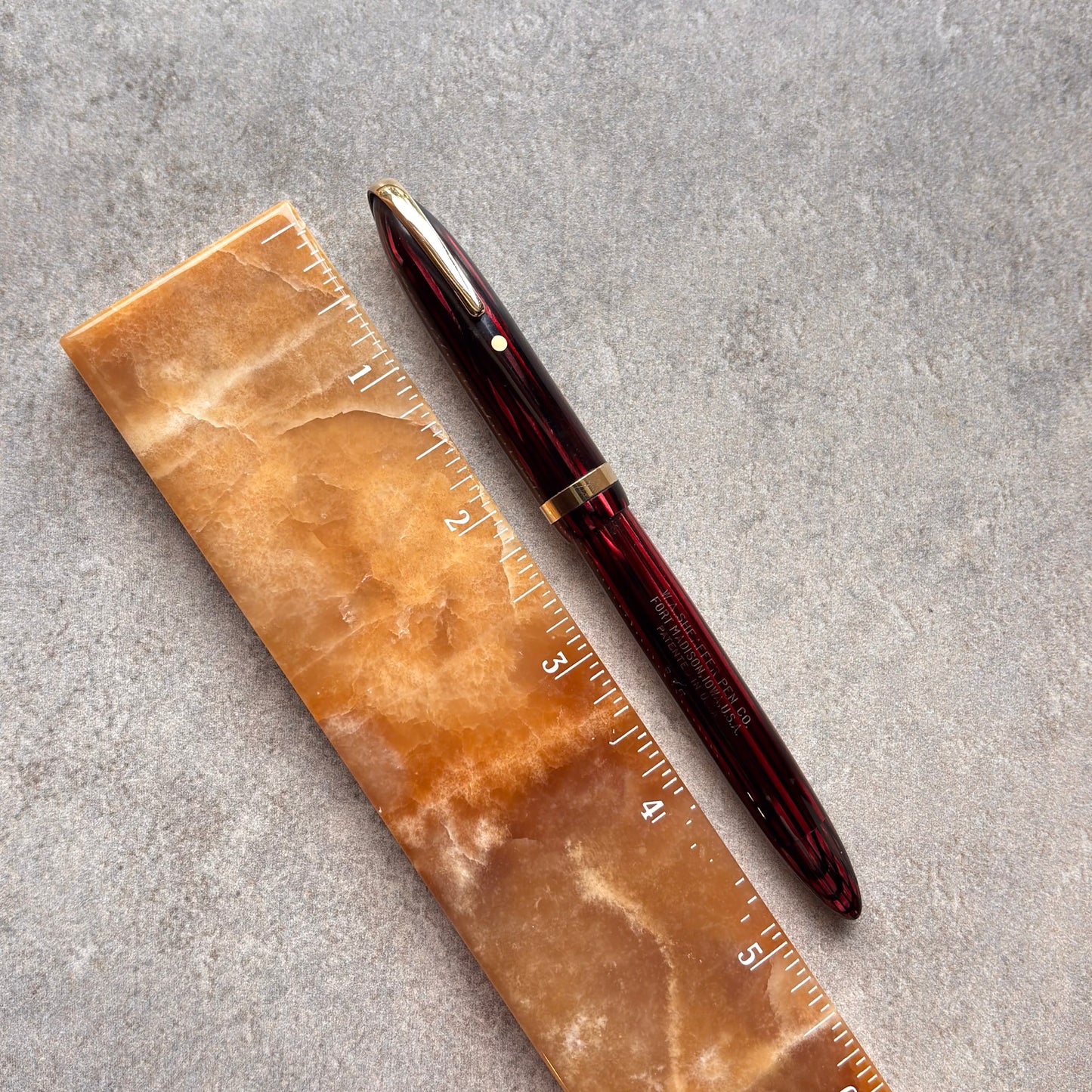 Sheaffer Balance 875, Carmine Red with Gold-filled Trim