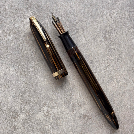 Sheaffer Balance, Golden Brown, with Military Clip