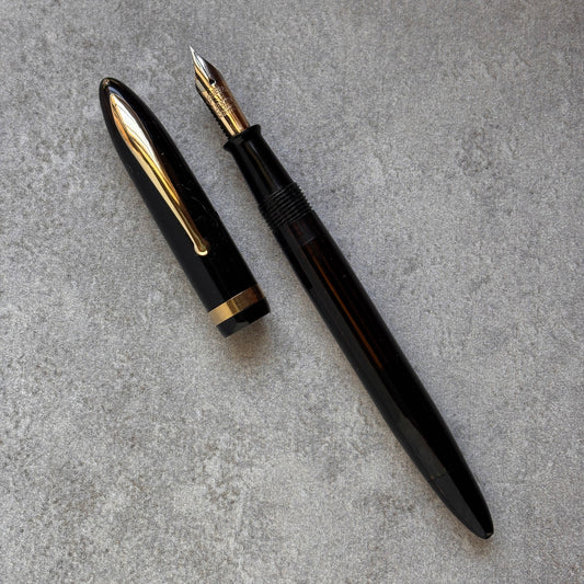 Sheaffer Balance, Black, Restored Fountain Pen