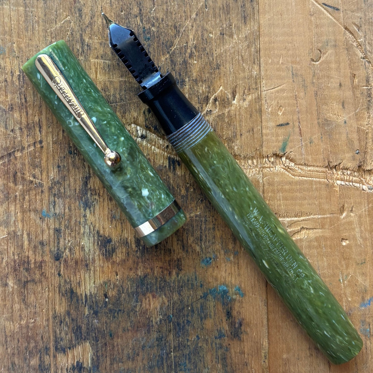 Sheaffer Flat Top Lifetime Fountain Pen, Oversized