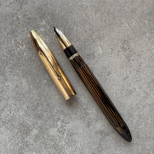 Sheaffer Crest, Golden Brown with Gold Filled Cap