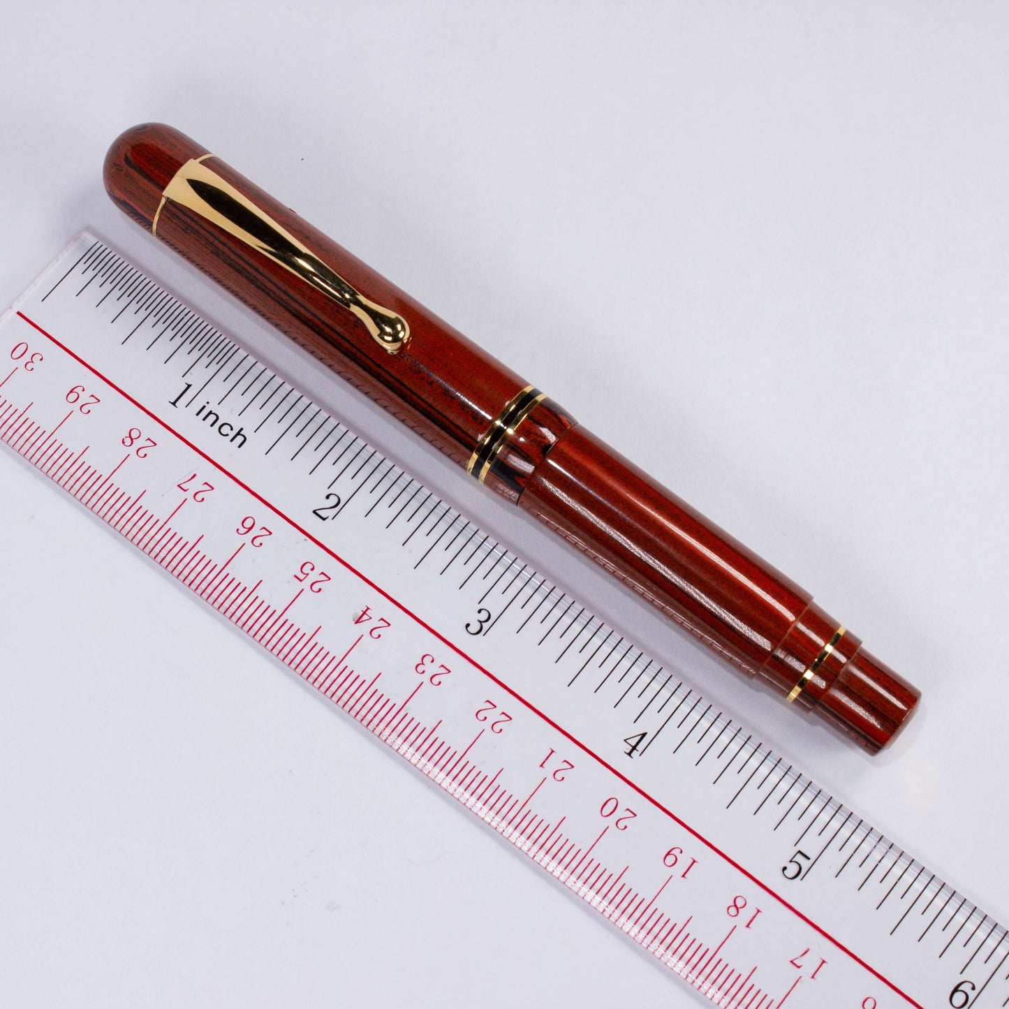 Bexley Jim Gaston Bulls and Bears Fountain Pen Set, Woodgrain Hard rubber Numbered Set, #22 of 100, 18K Gold Medium nibs  Ozark Pen Shop