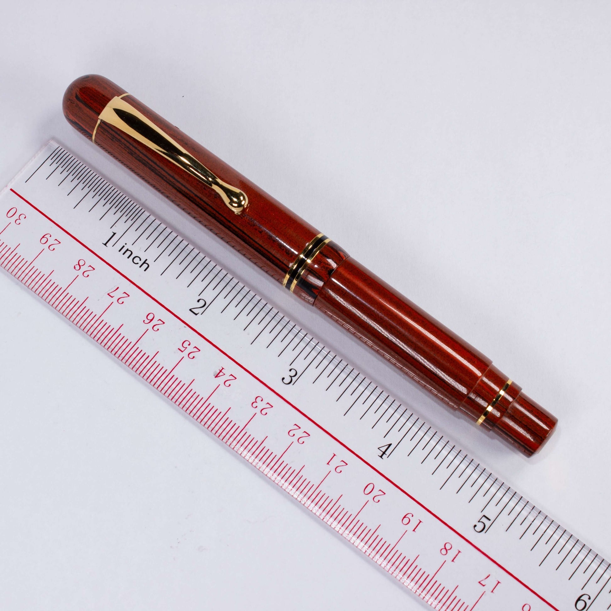 Bexley Jim Gaston Bulls and Bears Fountain Pen Set, Woodgrain Hard rubber Numbered Set, #22 of 100, 18K Gold Medium nibs  Ozark Pen Shop